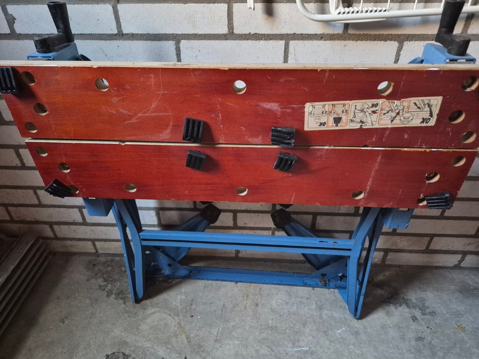 Weinig gebruikte Workmate van BLACK&DECKER, Doe-het-zelf en Verbouw, Ophalen, Zo goed als nieuw, Inklapbaar