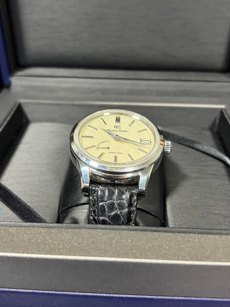Grand Seiko SBGA293G uit 2023., Ophalen of Verzenden, Zo goed als nieuw, Staal, Seiko