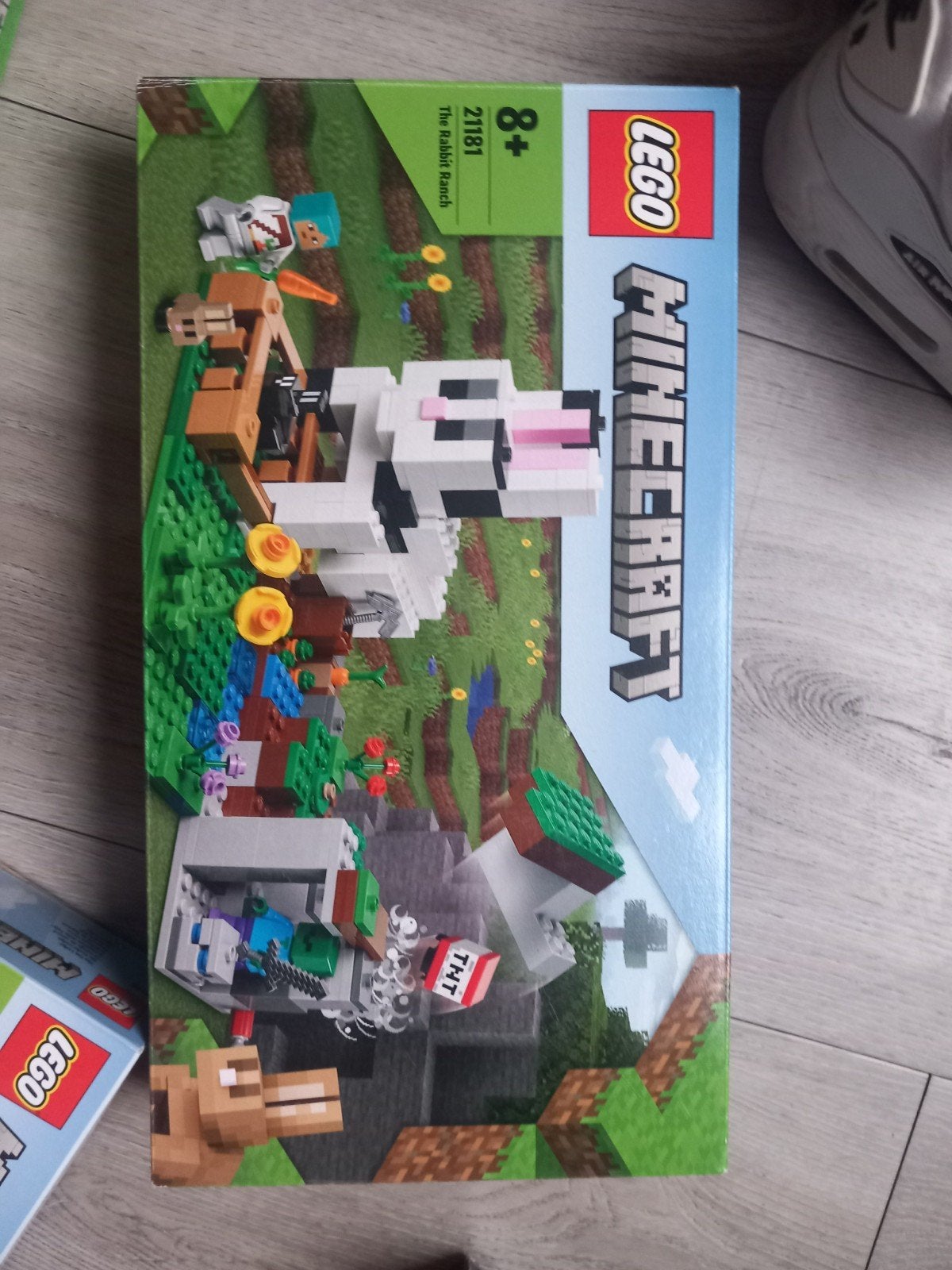 lego minecraft the rabbit ranch 21181, Compleet, Minecraft, Lego, Ophalen of Verzenden
