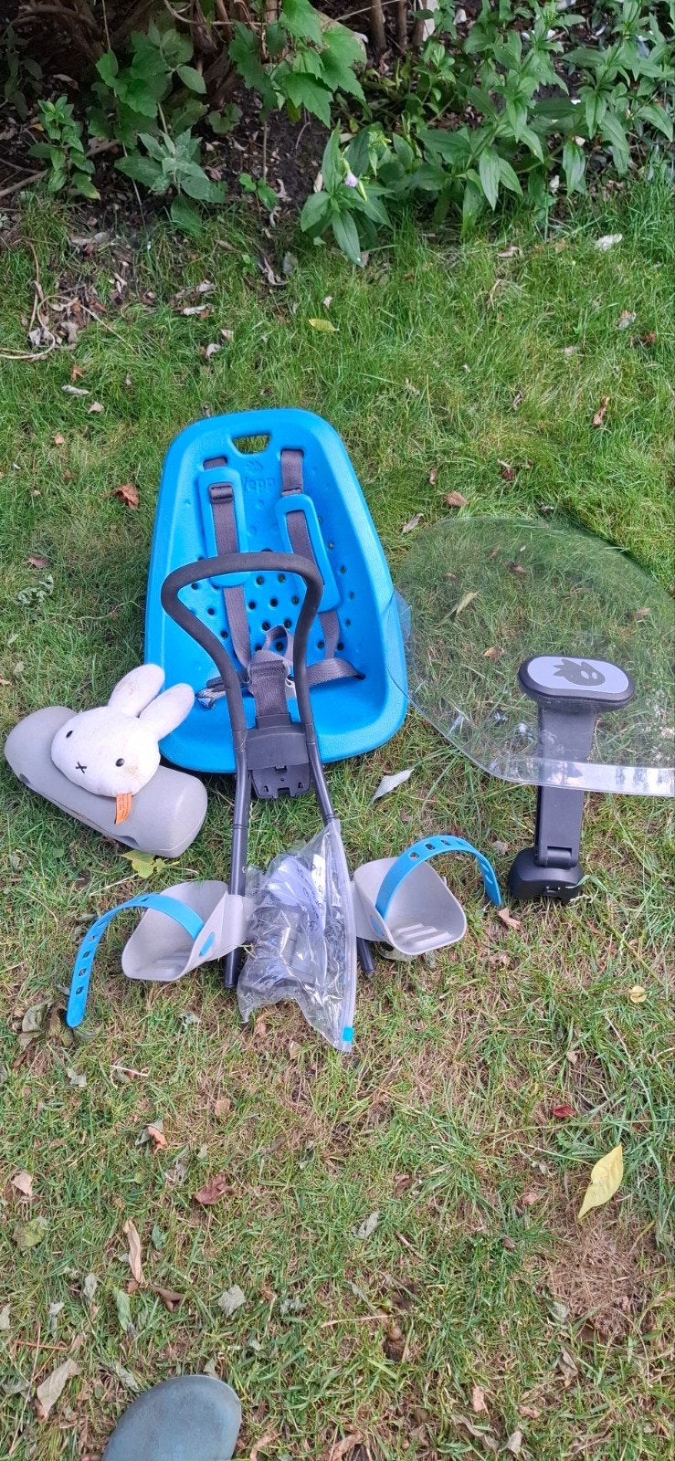 Thule Yepp Mini Fietsstoeltje Voorop (Blauw)- Complete Set, Ophalen