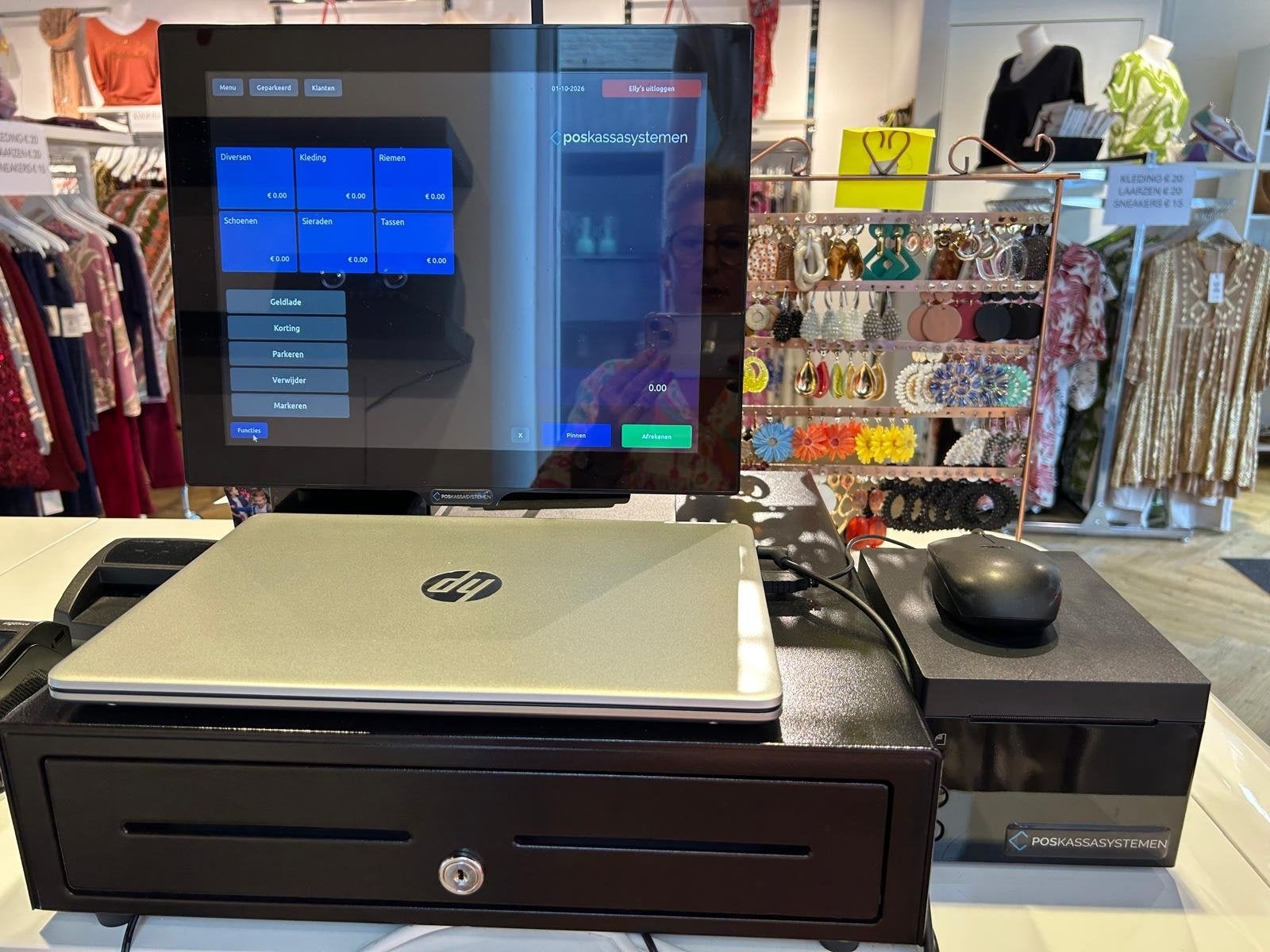 Professioneel POS-kassasysteem X50 compleet – T600 + D300, Ophalen