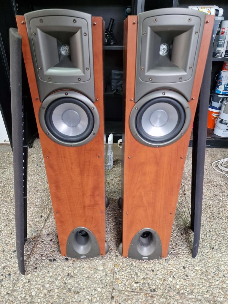 Klipsch F1 Synergy speakers met Onkyo HT-R370 receiver, Audio, Tv en Foto, Luidsprekers, Gebruikt, Complete surroundset, 120 watt of meer