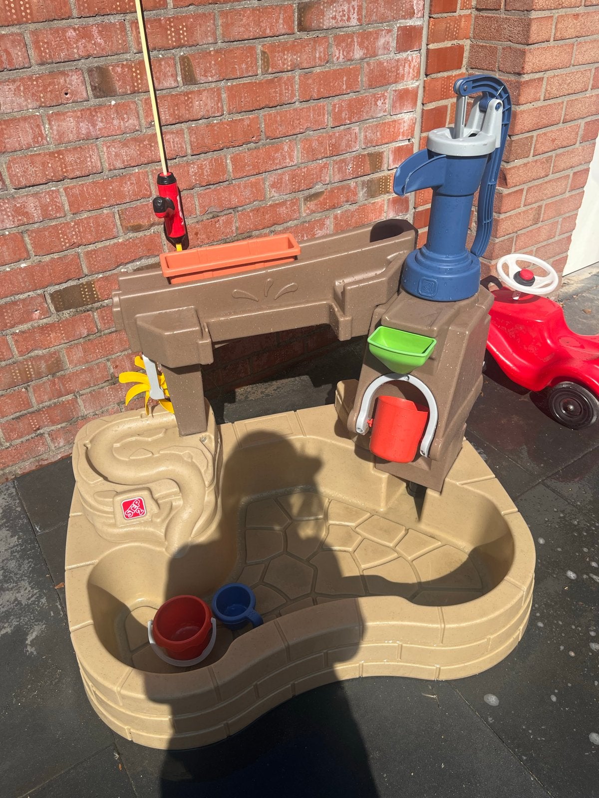 Step2 Waterbaan met Pomp en Accessoires, Ophalen of Verzenden, Gebruikt