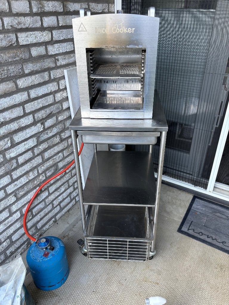 Barbecue met gasfles, Ophalen, Gebruikt, Nice Cooker