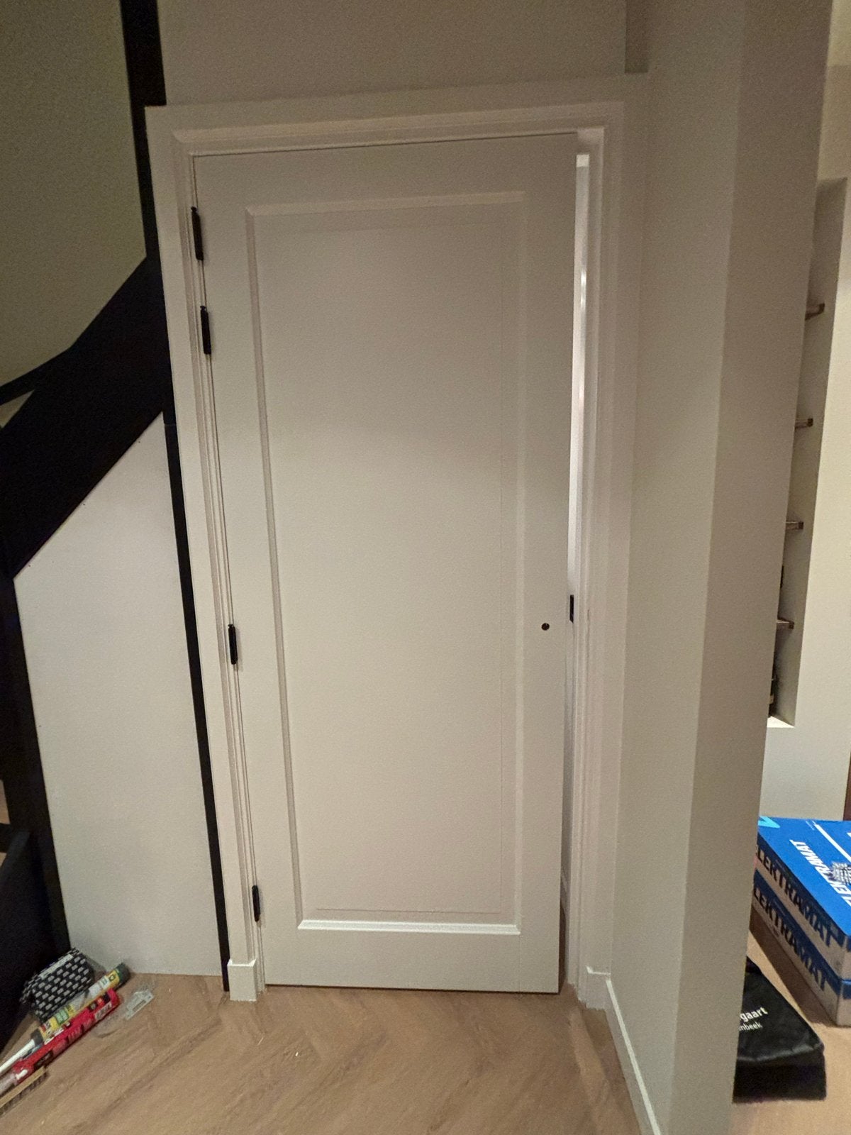 Nieuwe Cando Liverpool binnendeur, RAL 9010, compleet, Ophalen, 80 tot 100 cm, Binnendeur, Nieuw