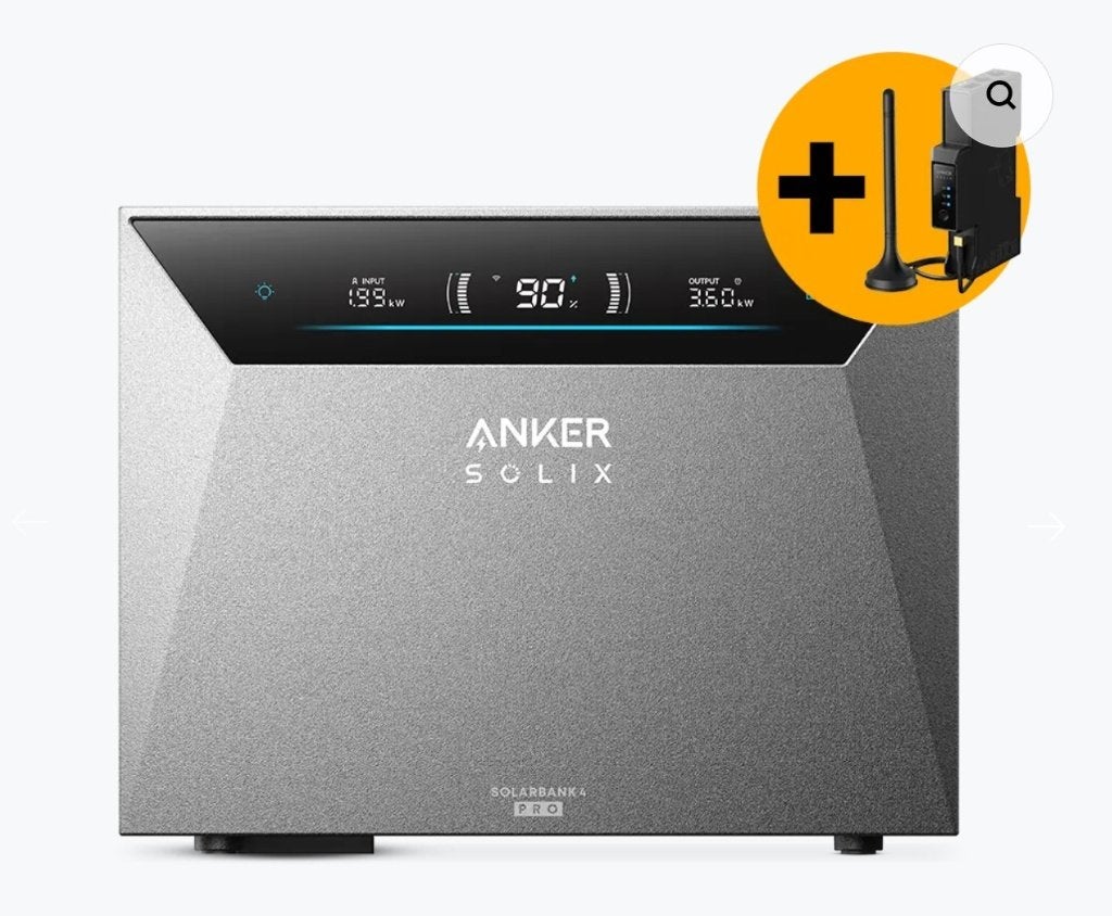 Anker SOLIX Solarbank 4 E5000 Pro+Gen 2 Smartmeter-Geseald, Ophalen, Nieuw, Anker