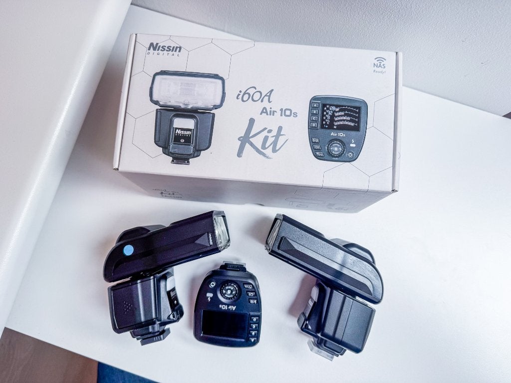 Sony 2x NISSIN i60A + 1x Air 10s, TTL, Ophalen of Verzenden, Zo goed als nieuw, Sony
