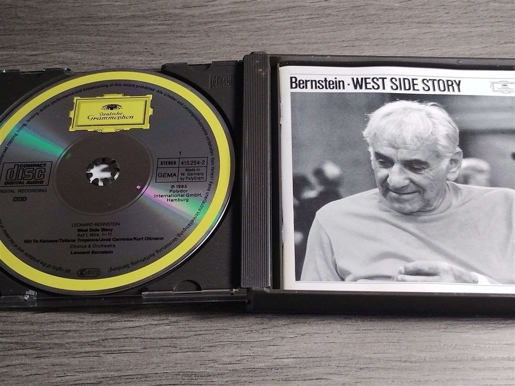 Leonard Bernstein ‎– West Side Story [2 CD], Cd's en Dvd's, Ophalen of Verzenden, Zo goed als nieuw