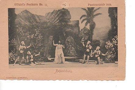 Ansichtkaart 	Oberammergau (Dui)	Passionspiele 1900	No. 12, Verzenden, Voor 1920, Ongelopen, Duitsland