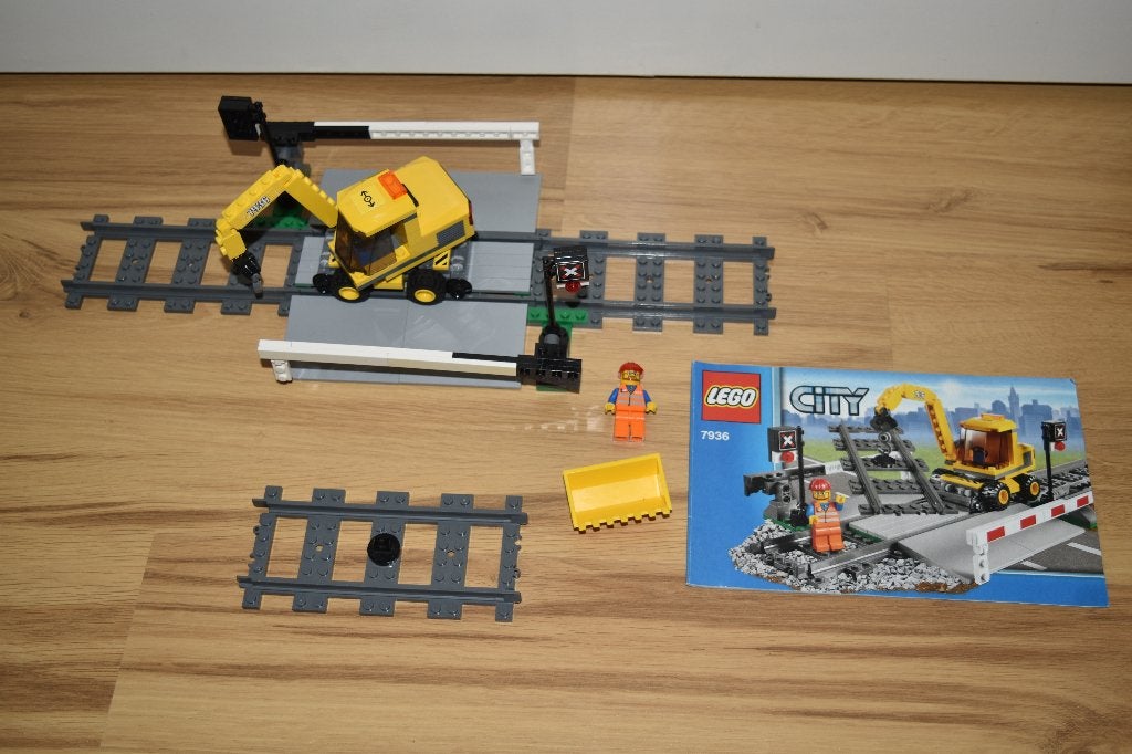 lego 7936 overgang trein, Ophalen of Verzenden, Gebruikt, Lego
