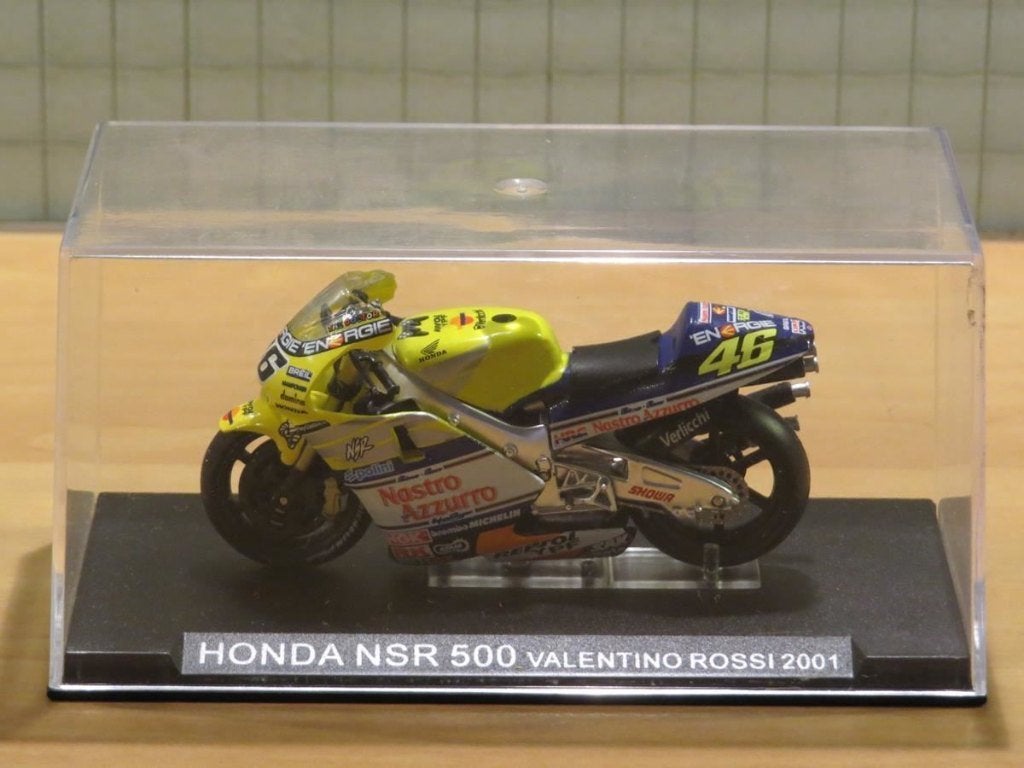 Valentino Rossi Honda NSR500 2001 1:24, Serviceclientele@altaya.be, Nieuw, Ophalen of Verzenden, Motor