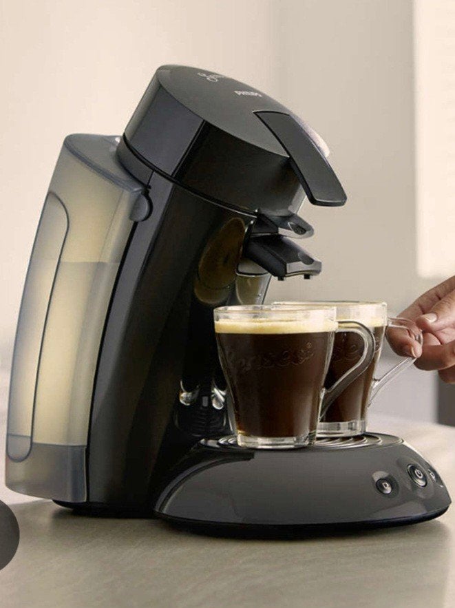 Philips Senseo Koffiepadapparaat Zwart, Koffiemachine, Ophalen of Verzenden, Zo goed als nieuw, 4 tot 10 kopjes