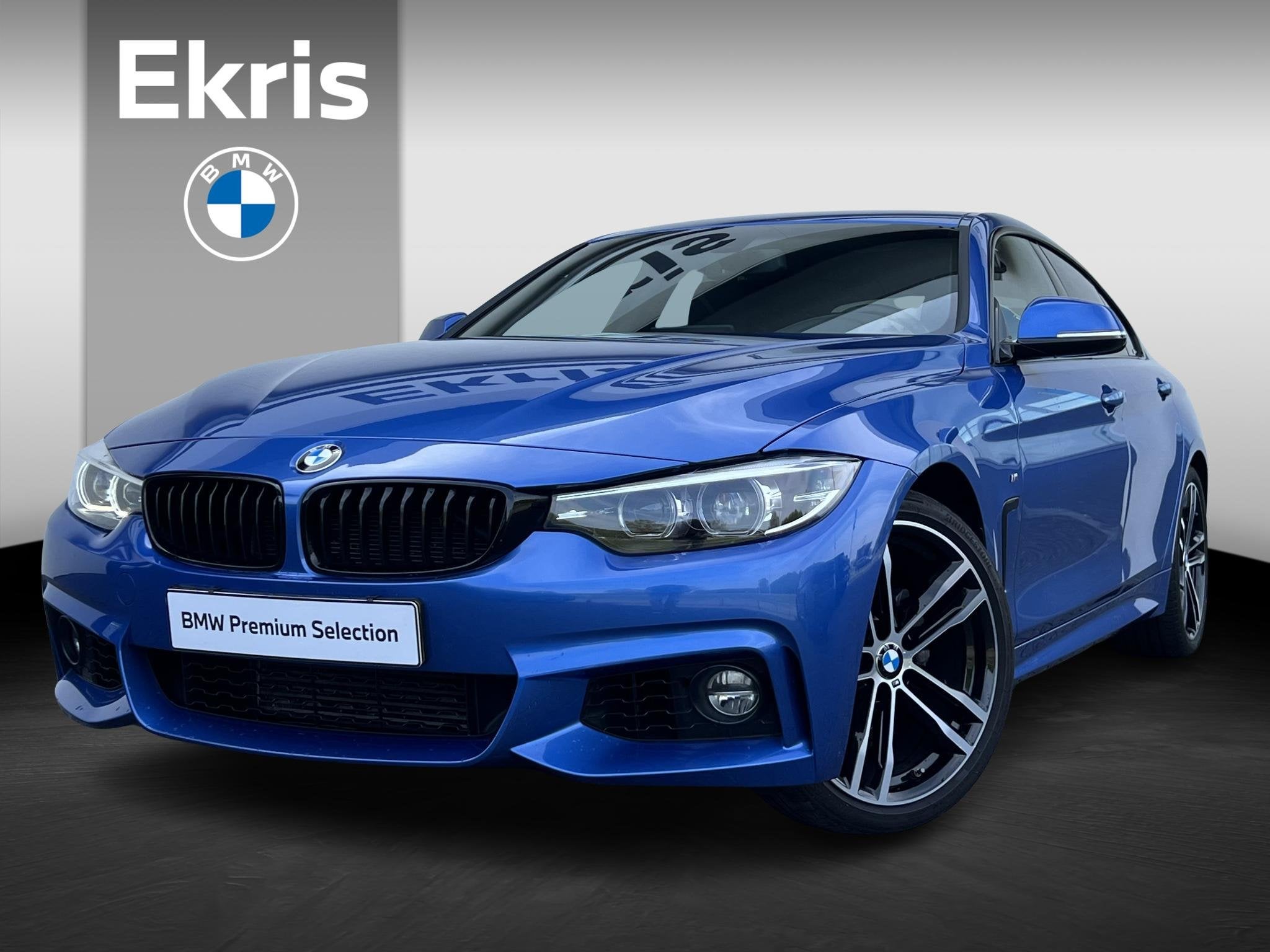 BMW 4-serie Gran Coupé 418i Gran Coupe | M Sport | HiFi Sou, Auto's, Dealer onderhouden, Gebruikt, Met garantie (alle), Blauw