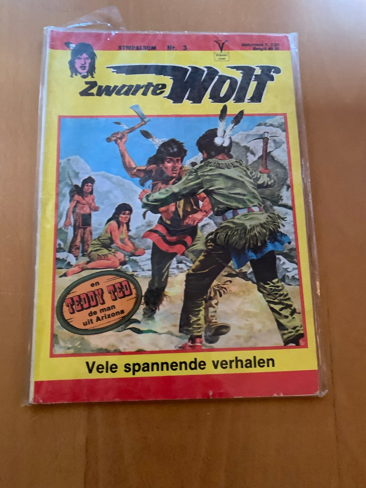 Zwarte Wolf en Teddy Ted - Stripalbum Nr. 3, Boeken, Eén stripboek, Ophalen of Verzenden, Gelezen