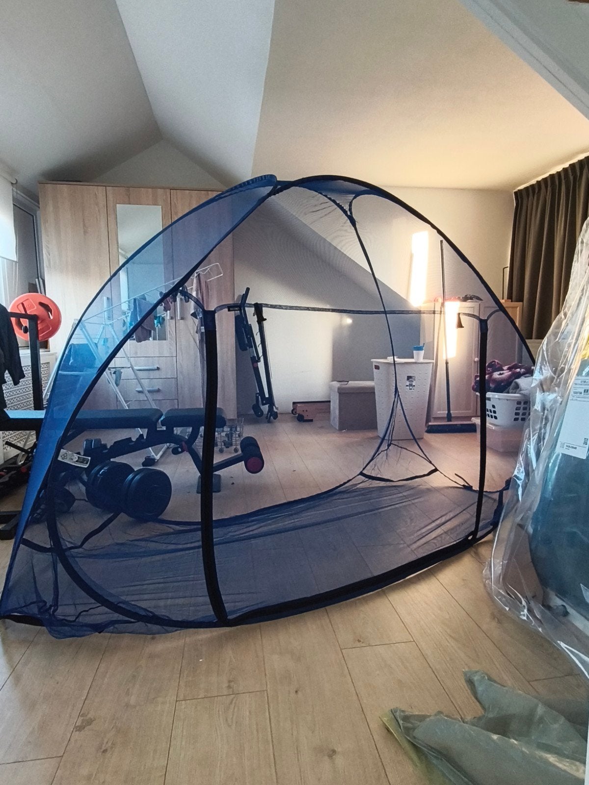 Deconet Pop-up Klamboetent 1-persoons | Bedtent | Muggentent, Ophalen of Verzenden, Zo goed als nieuw, Tot en met 2