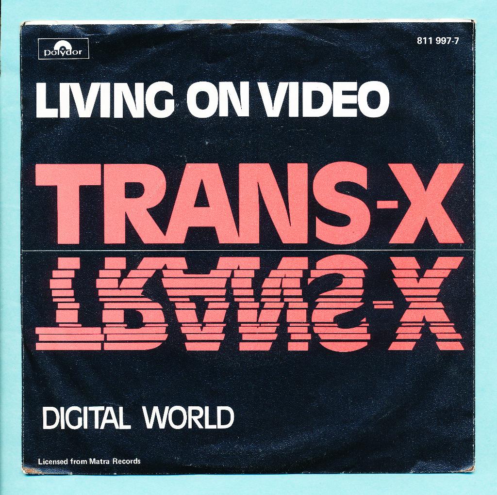 Single Living on Video TRans-X, Gebruikt, Verzenden, 7 inch, Single