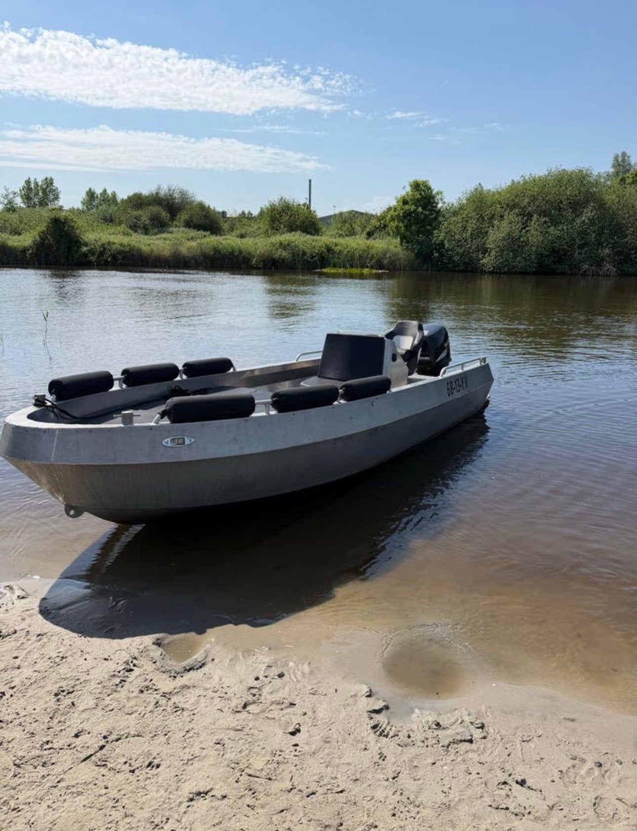 Van Vossen twister 550, Elektrische start, Aluminium, 2 m, 115 pk