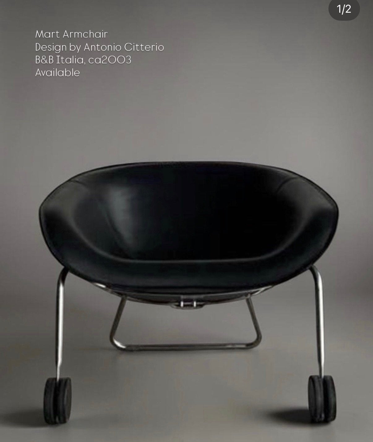 Mart Armchair by Antonio Citterio for B&B Italia, ca2003, Ophalen, -, -, Zo goed als nieuw