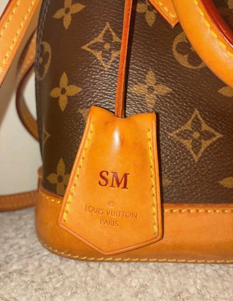 Louis Vuitton Alma BB Monogram Handtas, Sieraden, Tassen en Uiterlijk, Tassen | Damestassen, Ophalen of Verzenden, Gebruikt, Bruin