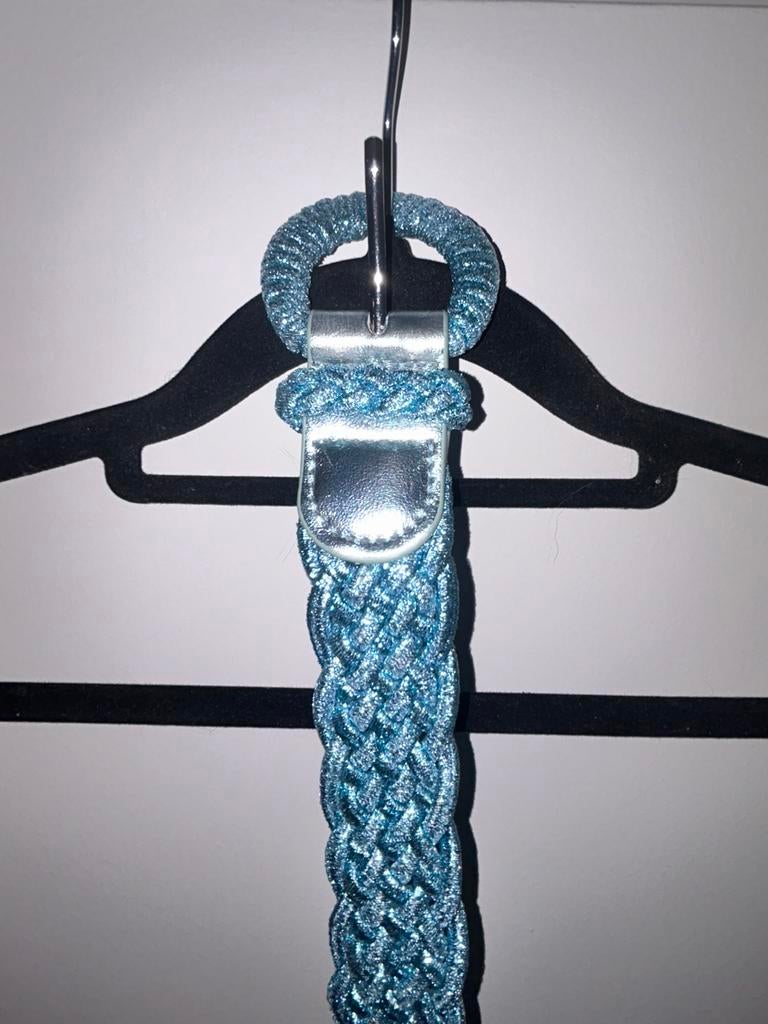 Nieuwe blauwe elastische riem, Verzenden, Zo goed als nieuw, Overige kleuren