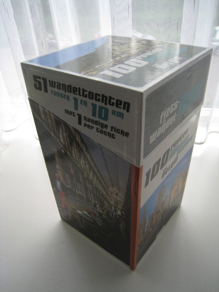 Fiets- en wandelbox België – Lannoo, Boeken, Reisgidsen, Overige merken, Fiets- of Wandelgids, Ophalen of Verzenden, Zo goed als nieuw