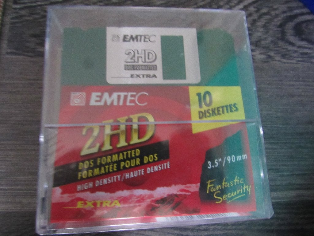 EMTEC 2HD   DISKETTES, Ophalen of Verzenden