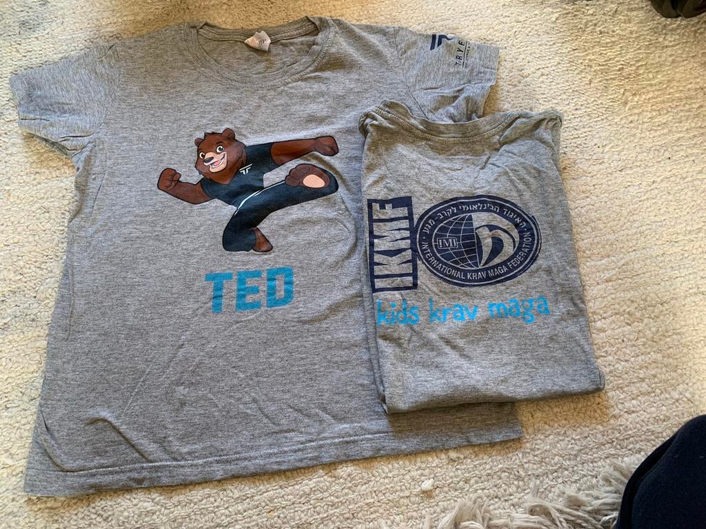 2x krav maga TryForce kids shirt, Ophalen of Verzenden, Gebruikt, Jongen of Meisje, Shirt of Longsleeve