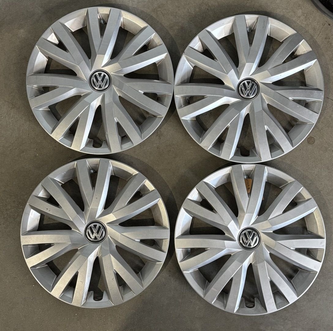 Wieldop set van 4 | VW Golf Sportsvan | 16 inch, Auto diversen, Gebruikt, -, -, Ophalen of Verzenden