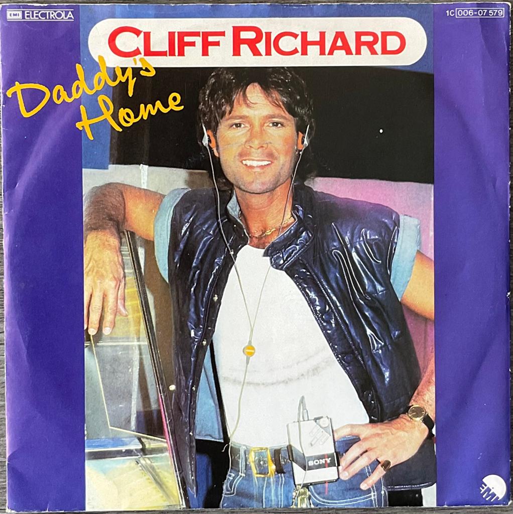 Cliff Richard - Daddy’s home (Duitse persing)plaat ALS NIEUW, Verzenden, Single