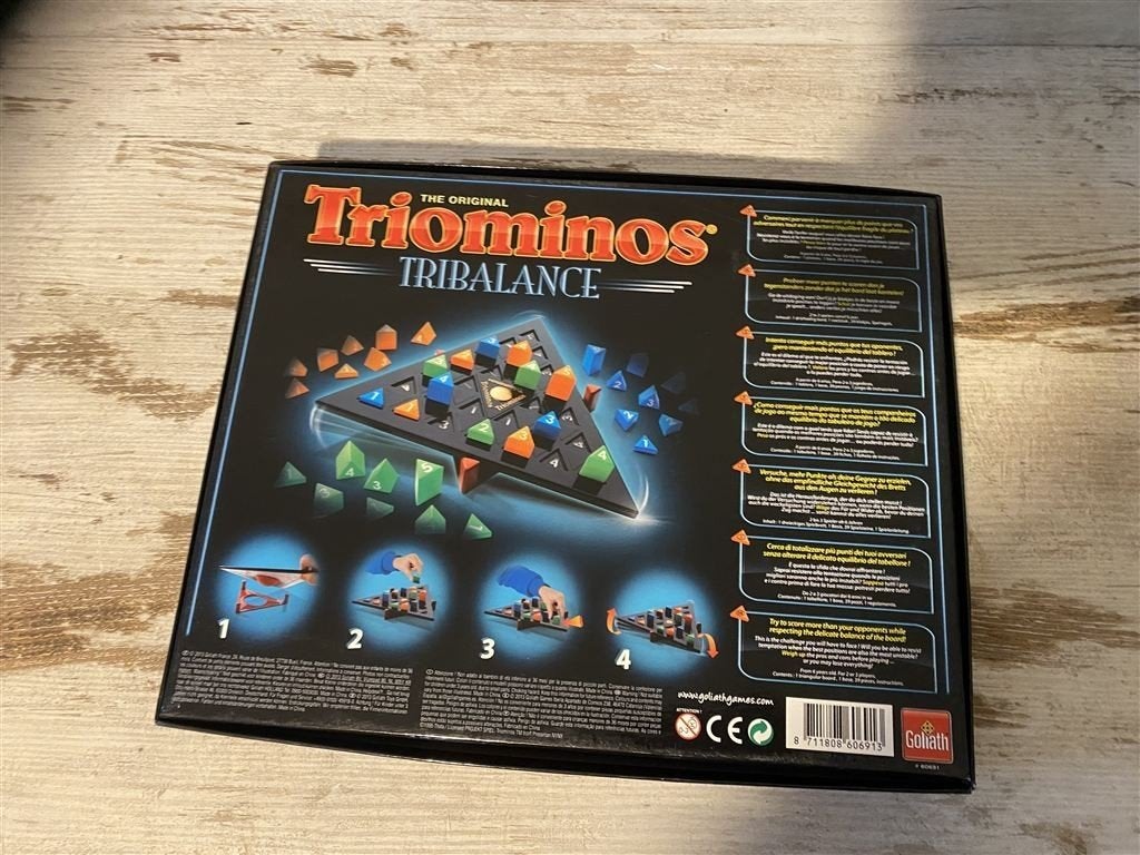 Triominos tribalance goliath [s692], Hobby en Vrije tijd, Verzenden, Zo goed als nieuw