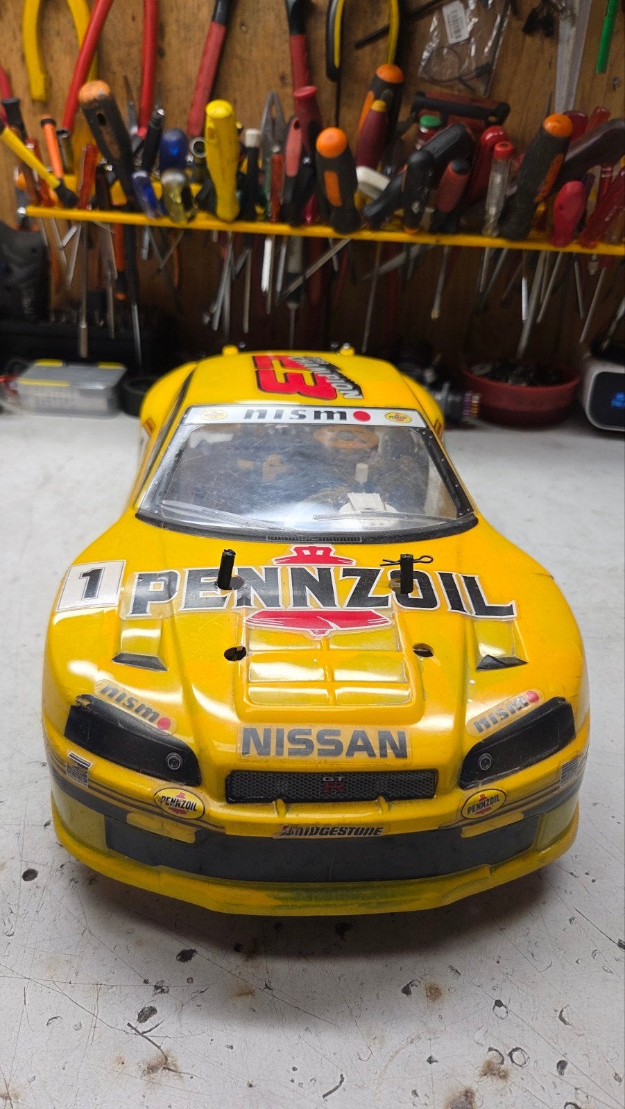 Te koop zogoed als nieuwe kyocho, Gebruikt, Ophalen of Verzenden, Schaal 1:10, Nitro