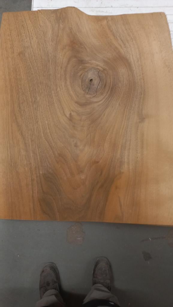 Noten fineer 52 x 42 cm  17 vellen, Ophalen of Verzenden