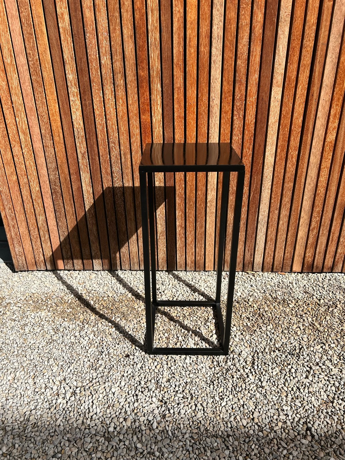 Zwart, modern en nieuw plantenstandaard/display tafel, Ophalen, Nieuw