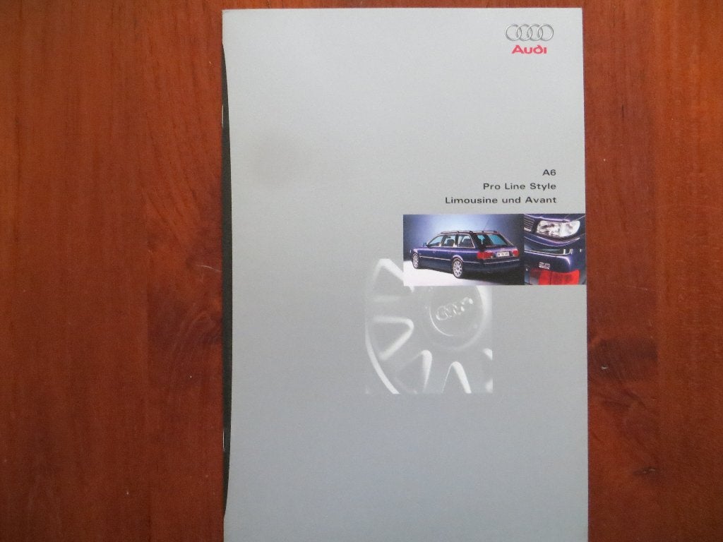 Audi A6 Pro Line Style Limousine und Avant (aug. 1996), Ophalen of Verzenden, Nieuw, Audi