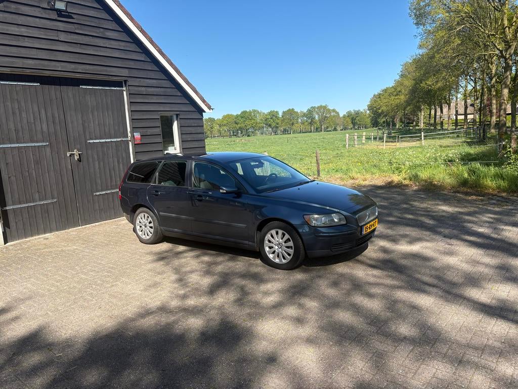 Volvo V50 1.8 2005 Blauw, Voorwielaandrijving, 125 pk, 4 cilinders, Blauw