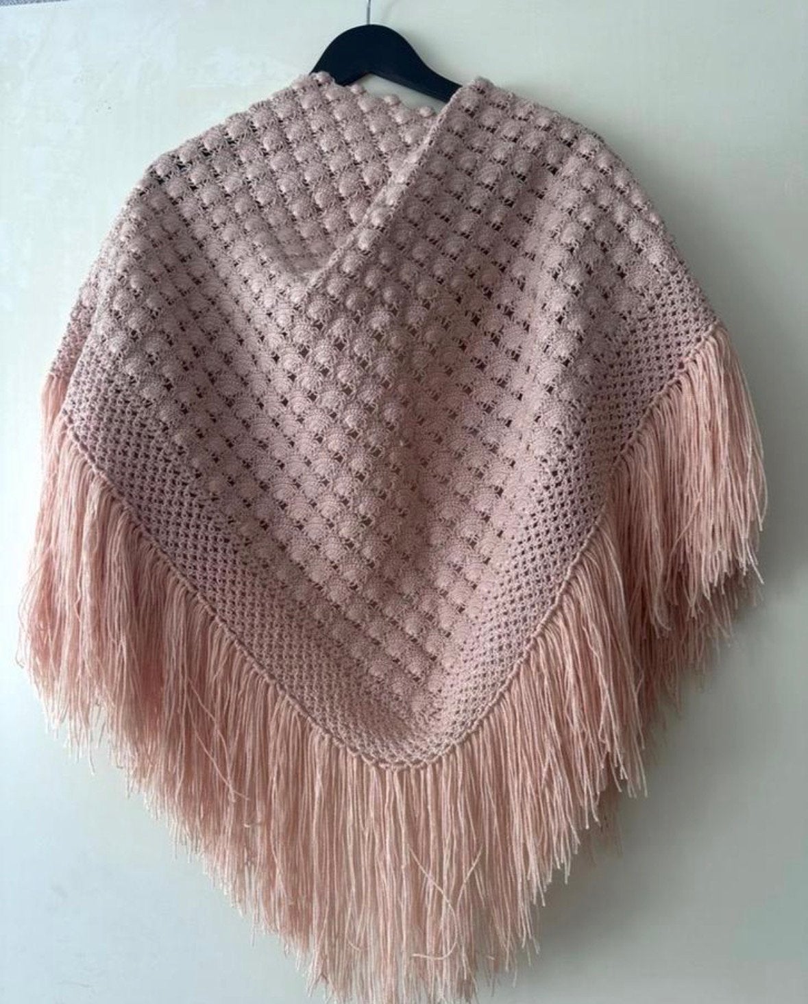 Vintage omslagsdoek sjaal, Ophalen of Verzenden, Zo goed als nieuw, Maat 42/44 (L), Sjaal