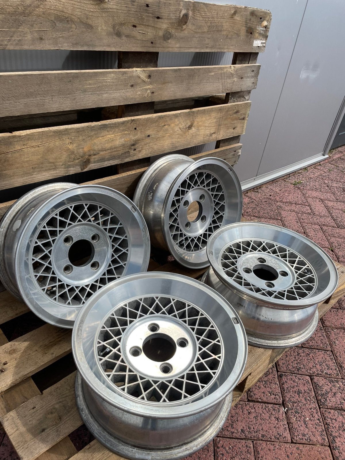 Enkei X4-82 Mesh velgen, Ophalen of Verzenden, Gebruikt
