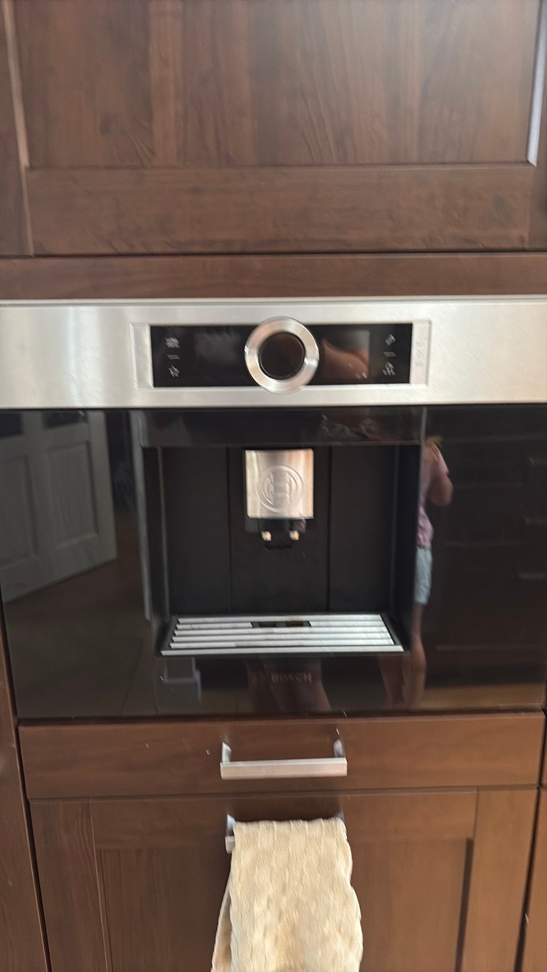 Bosch inbouw koffiezetapparaat, Ophalen, Niet werkend, Koffiemachine