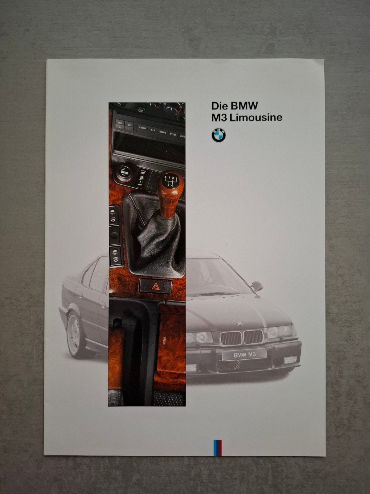 BMW M3 brochure - 1994, Ophalen of Verzenden, Zo goed als nieuw, BMW