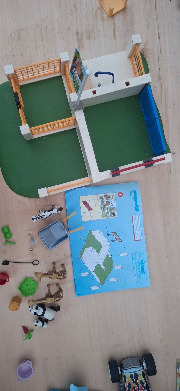 Playmobil 4009 - Zoo Superset / Dierenkliniek (met handleidi, Ophalen of Verzenden, Gebruikt