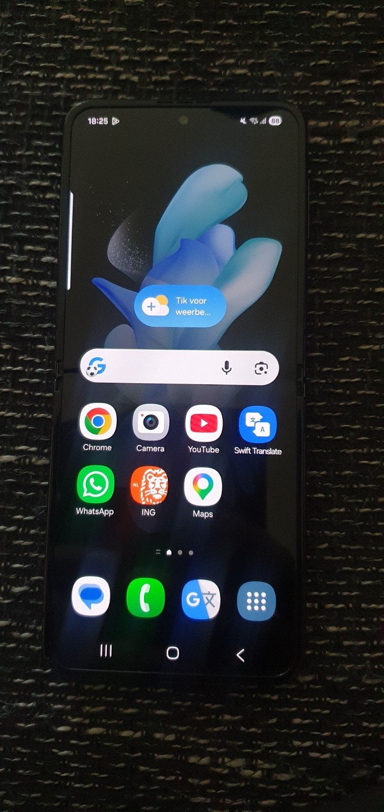 Samsung Z Flip 4 256 GB, Ophalen, Overige kleuren, Touchscreen, Zo goed als nieuw