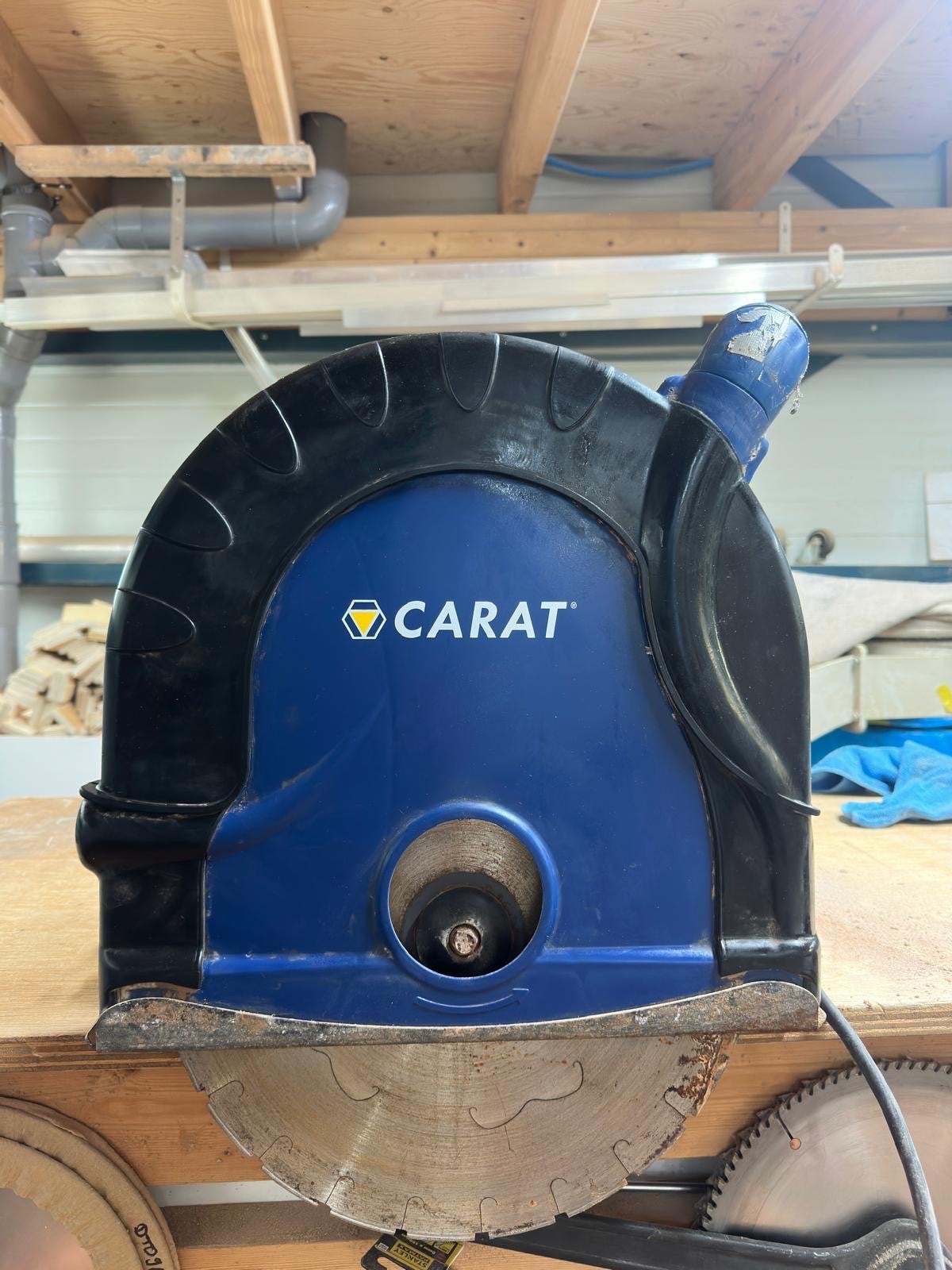 Carat W-3714 waterzaag, Cirkelzaag, 70 mm of meer, Ophalen of Verzenden, Zo goed als nieuw