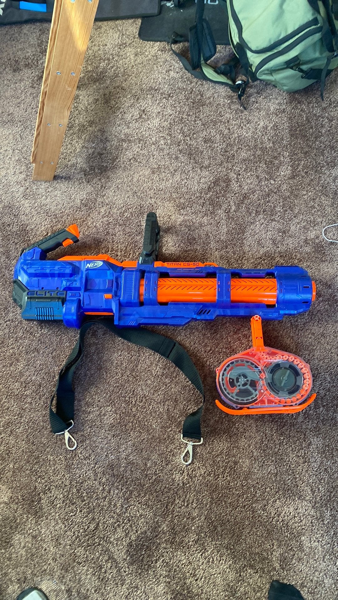 Nerf Elite Titan CS-50, Ophalen of Verzenden, Zo goed als nieuw, Jongen of Meisje