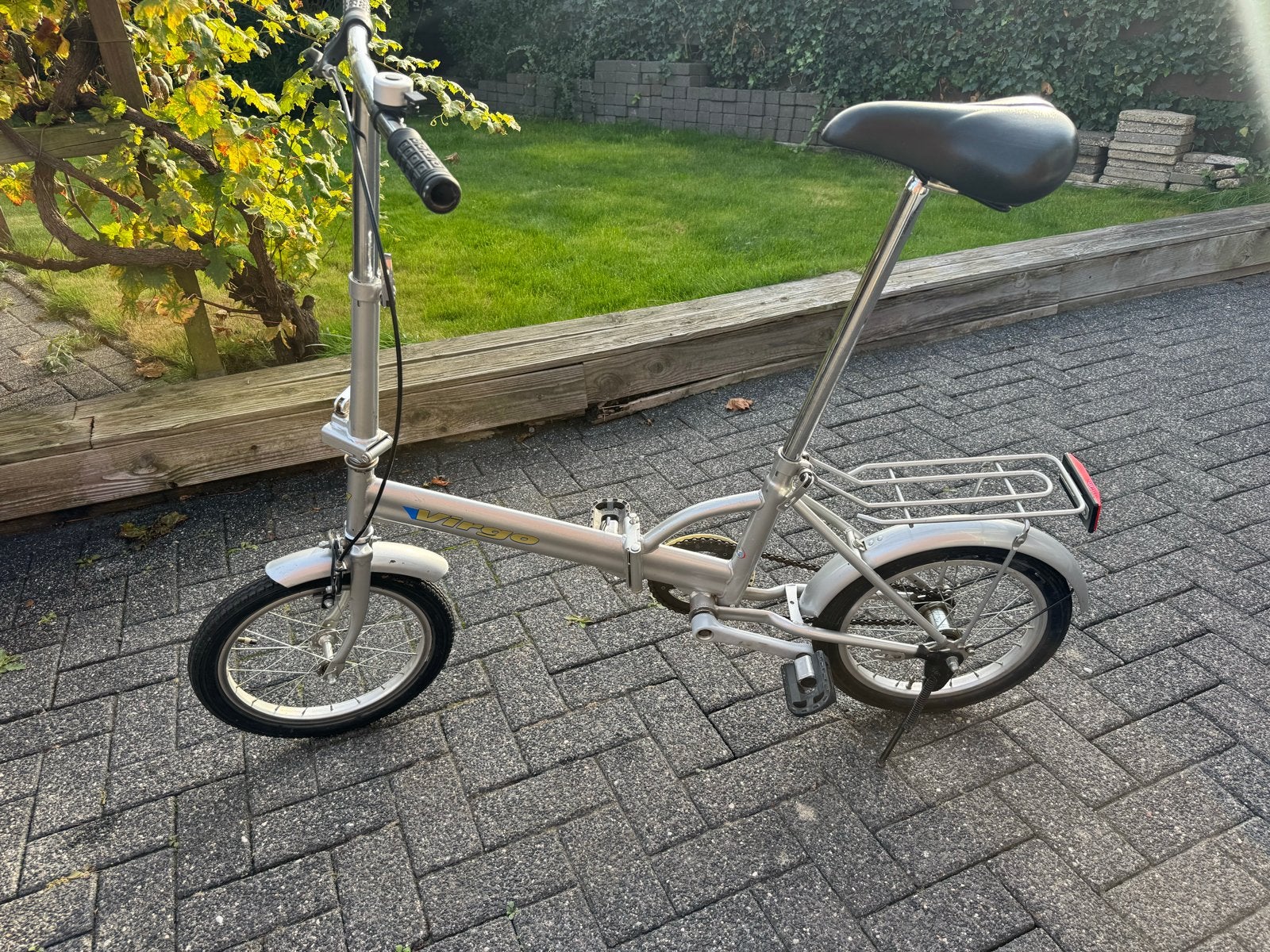 Virgo Vouwfiets met terugtraprem en velgrem, Terugtraprem, 16 tot 18 inch, Zo goed als nieuw, Ophalen