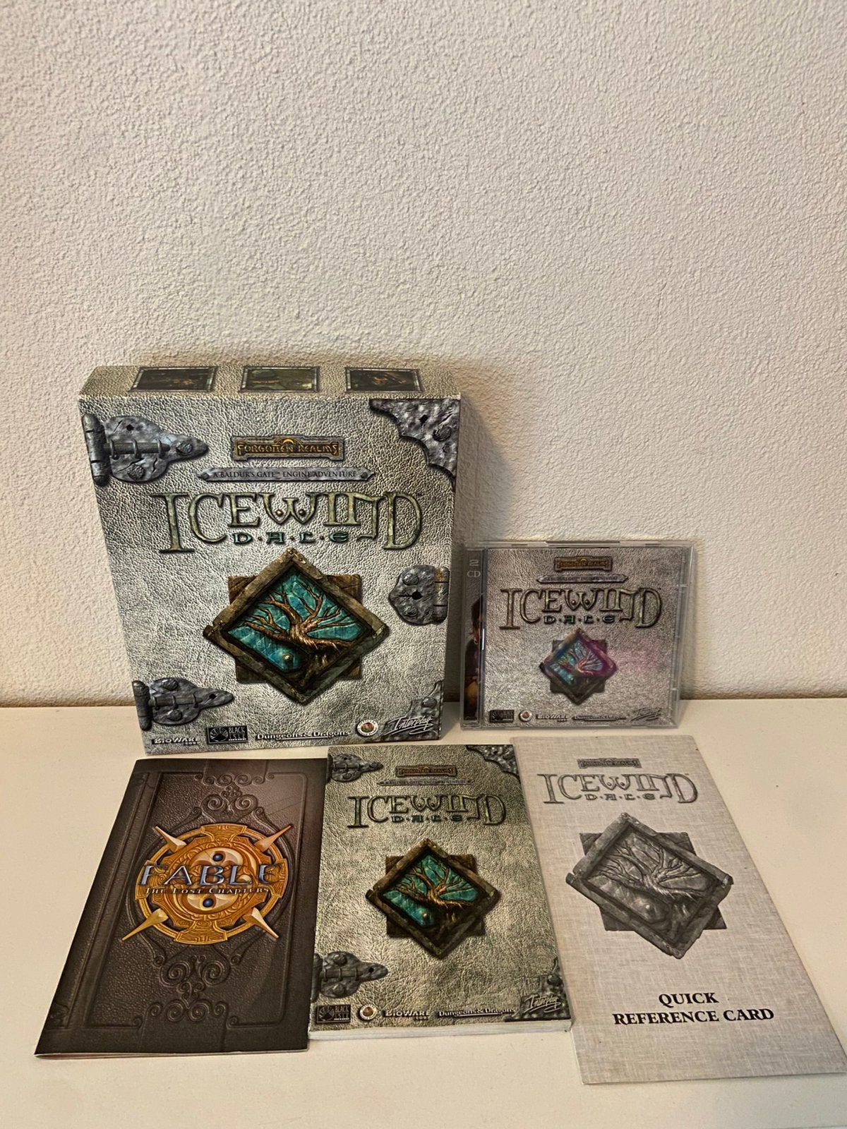 Vintage 2000s Icewind Dale PC CD ROM Windows 95/98 Game, Spelcomputers en Games, Games | Pc, Gebruikt, 1 speler, Eén computer