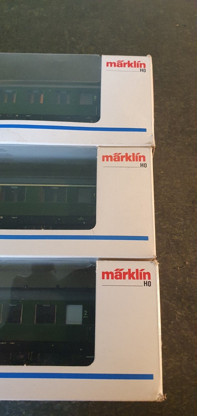 Märklin H0 DB rijtuigen 2x 43220, 1x 43200, nieuw in doos, Wisselstroom, Ophalen of Verzenden, Märklin, Nieuw