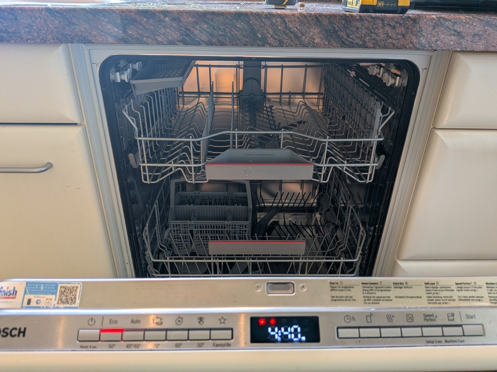 Bosch Serie 4 inbouwvaatwasser – SMV4HBX23E, Minder dan 85 cm, Eco programma, Minder dan 10 liter, Ophalen of Verzenden