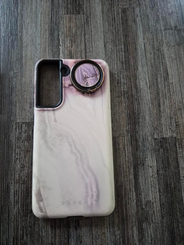 Burga telefoonhoesje (backcover) met ringhouder, Ophalen of Verzenden, Zo goed als nieuw, Overige modellen, Hoesje of Tasje
