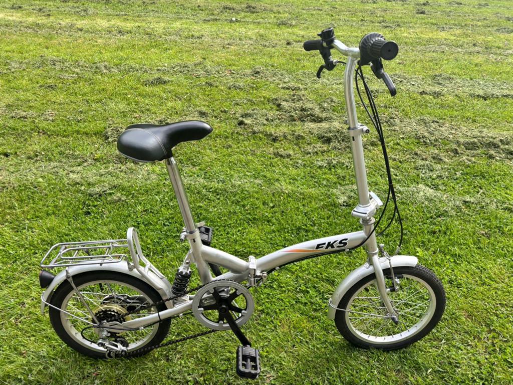 Vouwfiets met versnellingen, Fietsen en Brommers, Fietsen | Vouwfietsen, Velgrem, Versnellingen, Zo goed als nieuw, Ophalen