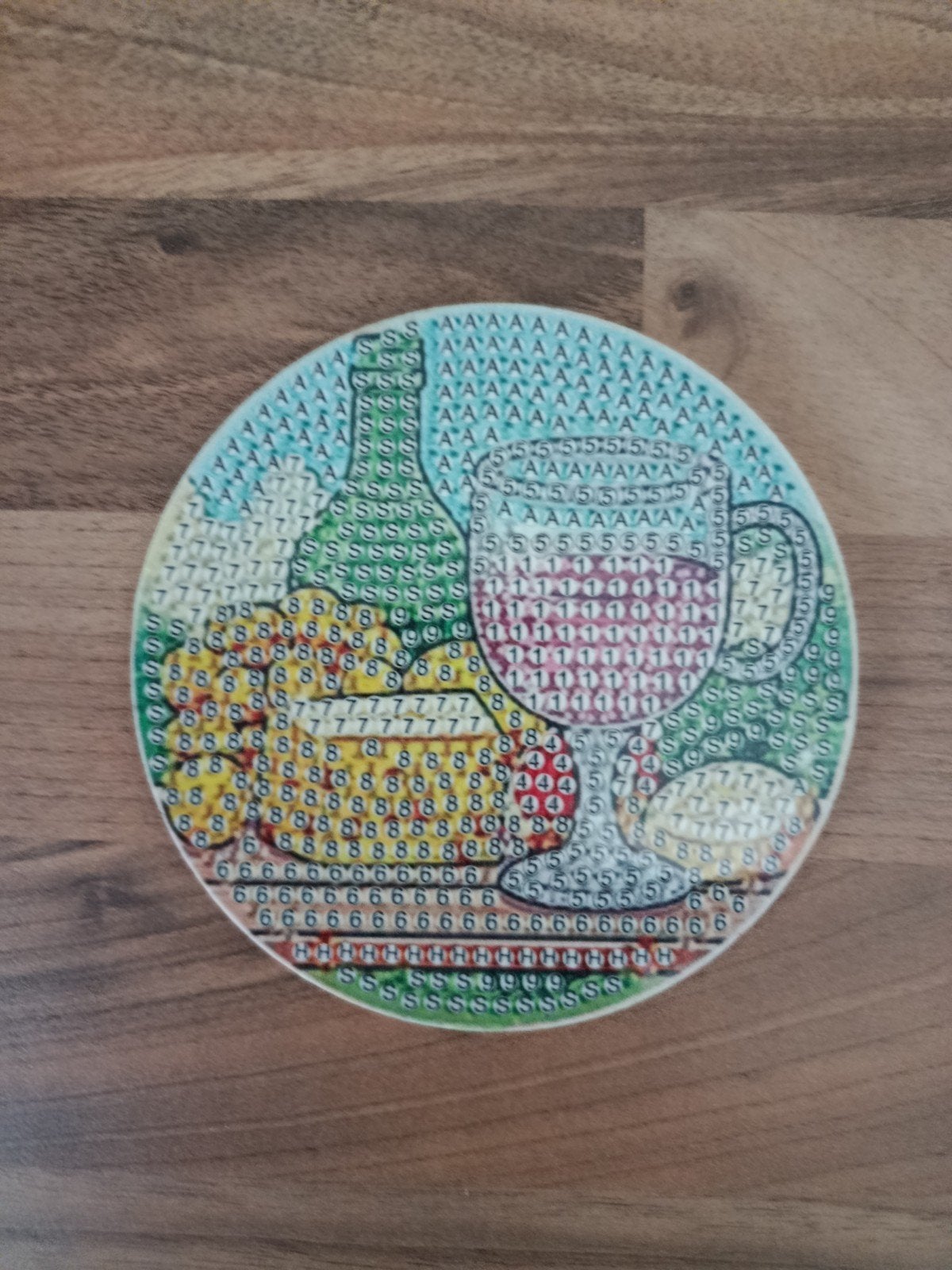 Onderzetters diamond painting,, Overige thema's, Nieuw, Meerkleurig, Knutselwerk
